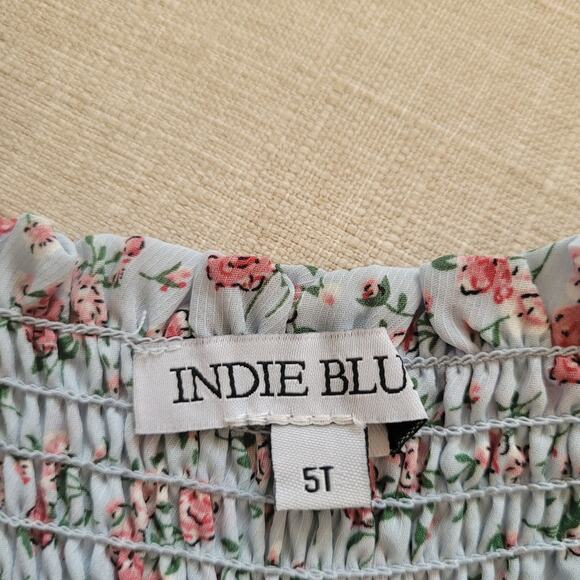 Indie Blue Floral Dress - Picture 5 of 8